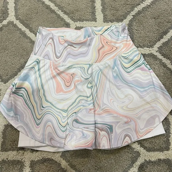 Old Navy Power Soft Marble Athletic Skirt - Picture 1 of 4